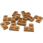 LEGO Orjinal Custom Creator Plate 2 X 2 Corner Düz Köşe Tuğla Açık Kahverengi