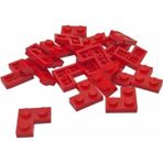 LEGO Orjinal Custom Creator Plate 2 X 2 Corner Düz Köşe Tuğla Kırmızı