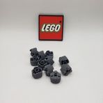LEGO Orjinal Custom Moc Aksesuar Brick Round 2 X 2 Yuvarlak Oluklu Tuğla Gri