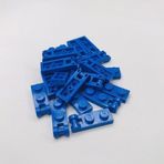 LEGO Orjinal Custom Moc Aksesuar Plate Modified 1 X 2 Bar Mavi Düz Tuğla