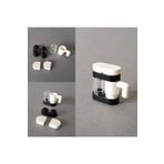 LEGO Orjinal Custom Moc Aksesuar Tasarım Minifigür Küçük Kahve Makinesi Beyaz Bardak 6 Parça