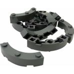 LEGO Orjinal Custom Moc Creator Brick Round 4 X 4 Çeyrek Yuvarlak Tuğla Koyu Gri