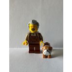 LEGO Orjinal Minifigür Man with Dog +5 Yaş (1 Parça)