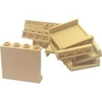 LEGO Orjinal Moc Custom Aksesuar Creator Panel 1 X 4 X 3 Tuğla Taba