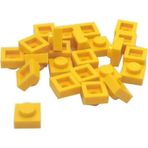 LEGO Orjinal Moc Custom Aksesuar Creator Plate 1 X 1 Düz Tuğla Sarı