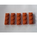 LEGO Orjinal Moc Custom Aksesuar Creator Plate 1 X 3 Düz Tuğla Koyu Turuncu