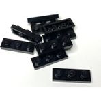 LEGO Orjinal Moc Custom Aksesuar Creator Plate 1 X 3 Düz Tuğla Siyah