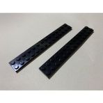 LEGO Orjinal Moc Custom Aksesuar Creator Plate 2 X 14 Uzun Düz Tuğla Siyah