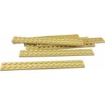 LEGO Orjinal Moc Custom Aksesuar Creator Plate 2 X 16 Uzun Düz Tuğla Taba