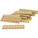 LEGO Orjinal Moc Custom Aksesuar Creator Plate 2 X 8 Düz Tuğla Taba