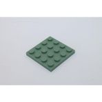 LEGO Orjinal Moc Custom Aksesuar Creator Plate 4 X 4 Kare Düz Tuğla Sand Green