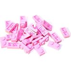 LEGO Orjinal Moc Custom Aksesuar Creator Plate Düz Tuğla Açık Pembe