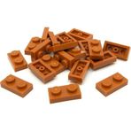 LEGO Orjinal Moc Custom Aksesuar Creator Plate Düz Tuğla Koyu Turuncu