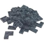 LEGO Orjinal Moc Custom Creator Plate 2 X 2 Corner Düz Köşe Tuğla Koyu Gri