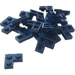 LEGO Orjinal Moc Custom Creator Plate 2 X 2 Corner Düz Köşe Tuğla Lacivert