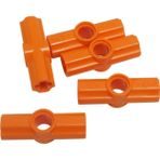 LEGO Orjinal Technic Custom Axle Connector Angled #2 Bağlantı Parçası Turuncu