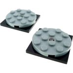 LEGO Orjinal Technic Moc Custom Aksesuar Büyük Döner Platform Gri Kare Altlık