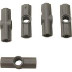 LEGO Orjinal Technic Moc Custom Axle Connector Angled #2 Bağlantı Parçası Gri