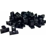 LEGO Orjinal Technic Moc Custom Pin Connector Plate 1 X 2 X 1 Siyah Tuğla