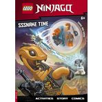 LEGO (R) NINJAGO (R): Sssnake Time Activity Book (with Snake Warrior Minifigure)