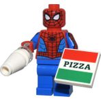LEGO Spider-Man 2024 Mikro Yapılar - (Day 1) - Spider-Man With Pizza Box