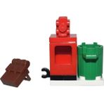 LEGO Spider-Man 2024 Mikro Yapılar - (Day 3) - Newspaper Box And Trash Can