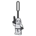 Lego Star Wars Silikon Bagaj Etiketi Seyahat, Bavul, Sırt Çantası için - Stormtrooper (52235) Kimlik Tanımlama için Arkada Yazılabilir Yüzey.
