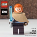 LEGO Star Wars: Star Wars Obi-Wan Kenobi: Ben Kenobi Orjinal Minifigür SW1224