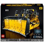 Lego Technic Cat D11T Buldozer 42131 Yetişkinler İçin Simgeleşmiş bir İnşaat Makinesinin Aslına Uygun Model Yapım Seti