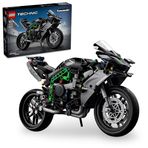 Lego Technic Kawasaki Ninja H2R Motosiklet 42170 643 Parça Renkli Oyun Seti