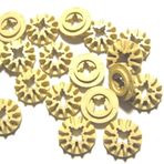 LEGO Technic Tan Gear 12 Tooth Teeth Mindstorms NXT - Lot Of 20 Loose Parts