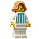 Lego TWN403 Donut Doughnut Shop Clerk Mini Figür