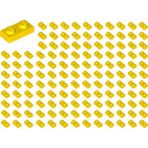 LEGO Yedek Parçalar: Plate 1X2: 100 Adet 1x2 Plate Parts Plaka Parçası Sarı - Yellow 3023