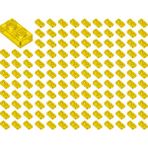 LEGO Yedek Parçalar: Plate 1X2: 100 Adet 1x2 Plate Parts Plaka Parçası Şeffaf Sarı - Trans Yellow 3023