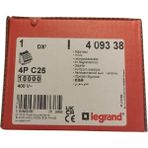 Legrand 4 Kutup 400 V C Tipi 25A Dx3 Otomatik Sigorta 10 Ka - 4 093 38 - LEGRAND 4 KUTUP 400 V C TİPİ 25A DX3 OTOMATİK SİGORTA 10 kA - 4 093 38 - Açık Gri