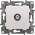 Legrand 767125 Salbei Beyaz F Tipi Tv-sat Prizi