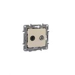 Legrand 767427 Salbei Bej Tv-sat Priz