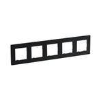 Legrand 768375 Raventi Füme Beşli Çerçeve