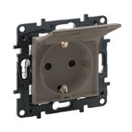 Legrand 768518 Raventi Bronz Kapaklı Topraklı Priz