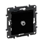 Legrand 768625 F Tipi Raventi Siyah Tv Prizi