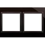 Legrand 768672 2'li Raventi Siyah Çerçeve