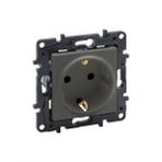 Legrand 768814 Raventi Titanyum Topraklı Priz