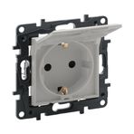 Legrand 768918 Raventi İnci Kapaklı Topraklı Priz