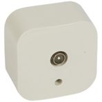 Legrand 782445 Forix IP21 Sıva Üstü Bej Sonlu Tv Prizi