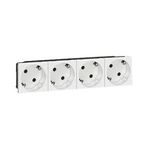 Legrand Beyaz S.Armada 2xdlp Şebeke Priz
