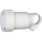 Legrand Dişi Fiş Plastik Gri 2 P+T