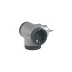 LEGRAND GRUP PRİZ 3X2P+T PRE USB A+C 2 YANAL ÇIKIŞLI - Gri