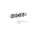 LEGRAND GRUP PRİZ 4X2P+T 4 SOKETLİ 3M - Beyaz