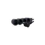 LEGRAND GRUP PRİZ 4X2P+T 4 SOKETLİ 5M - Siyah