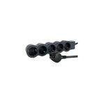 LEGRAND GRUP PRİZ 5X2P+T 5 SOKETLİ 3M - Siyah